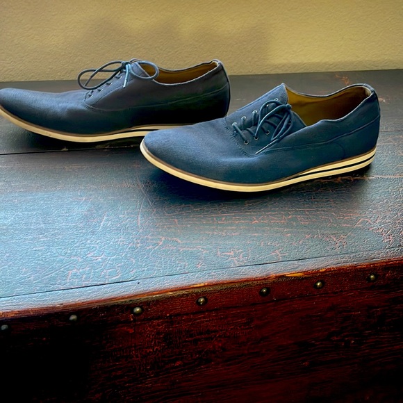 ALDO Men’s Size 12 Navy Shoes - Picture 6 of 7